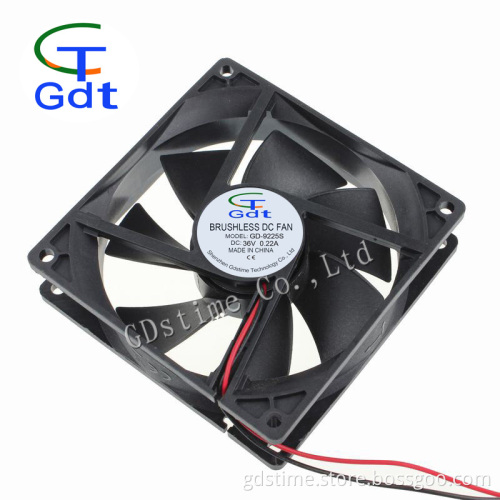 2pin 3pin 4pin 9225 3.5" 90mm 92x92x25mm 12V DC PC Cooling Fan